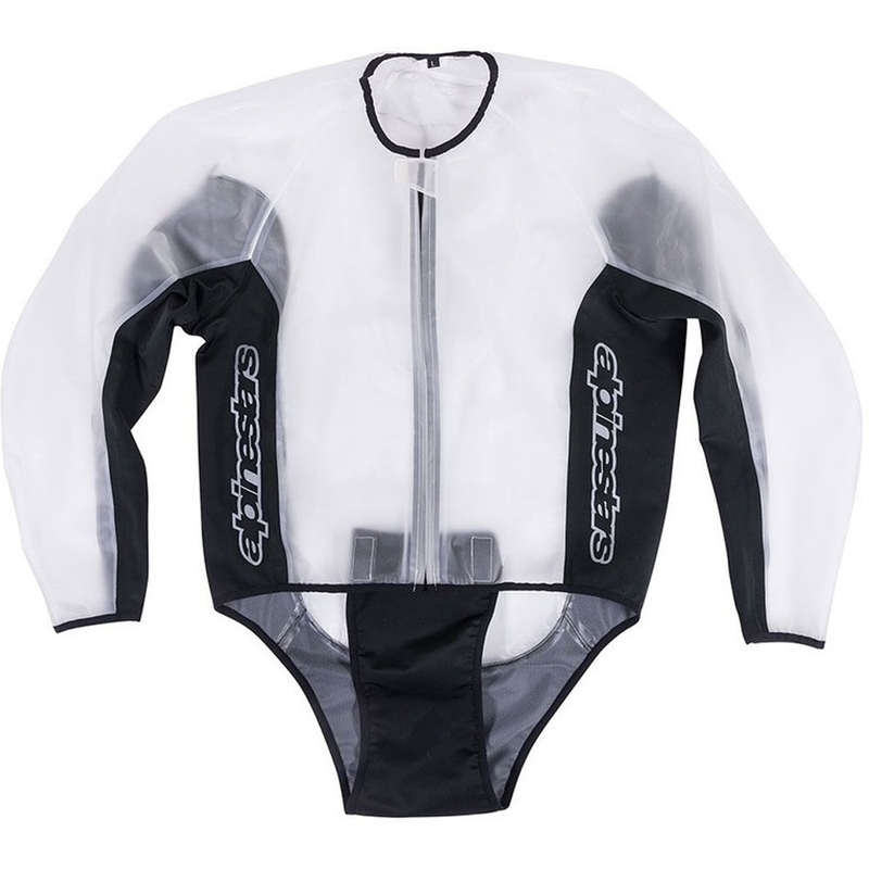 Veste de pluie Alpinestars Racing transparente et noire