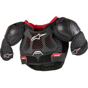 Gilet de protection pour enfant Alpinestars Bionic Kickstart noir-rouge
