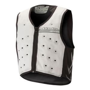 Gilet rafraîchissant Alpinestars blanc-noir