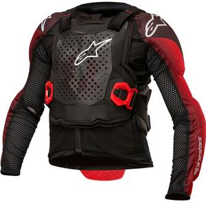 Gilet de protection Alpinestars Bionic Tech Youth noir-blanc-rouge