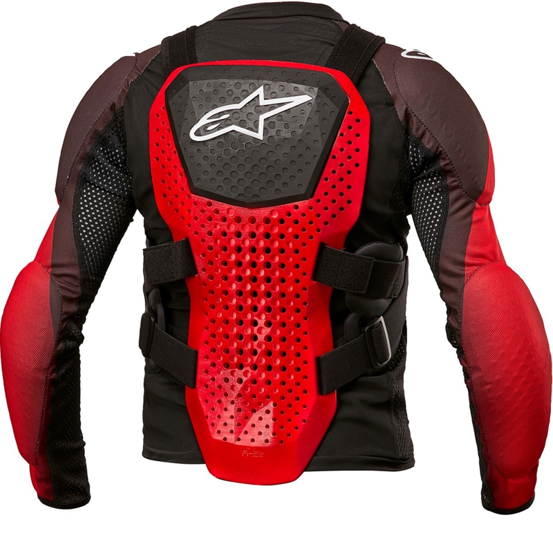 Gilet de protection Alpinestars Bionic Tech Youth noir-blanc-rouge
