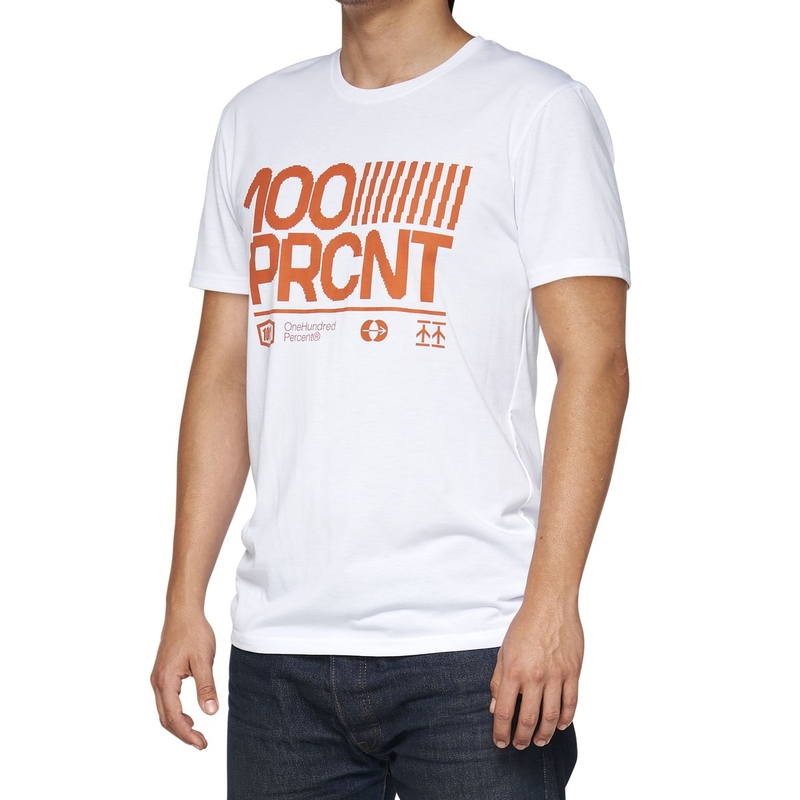 Tričko 100% - USA SURMAN TECH bílé