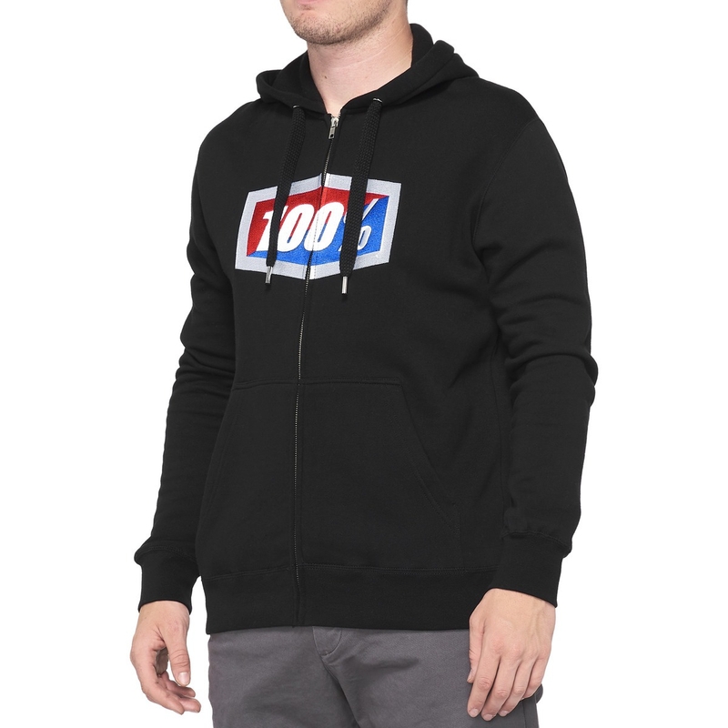 Mikina 100% - USA OFFICIAL černá