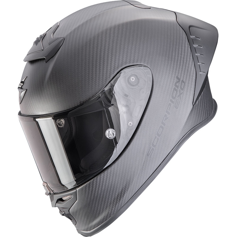 Casque moto intégral Scorpion EXO-R1 EVO II Carbon Air Solid, noir mat
