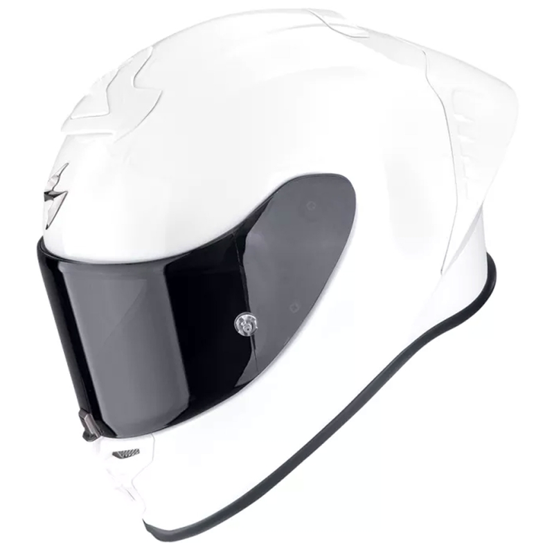 Casque moto intégral Scorpion EXO-R1 EVO II AIR blanc perle