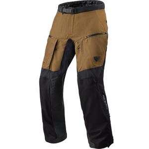 Pantalon moto Revit Continent 2 marron-noir