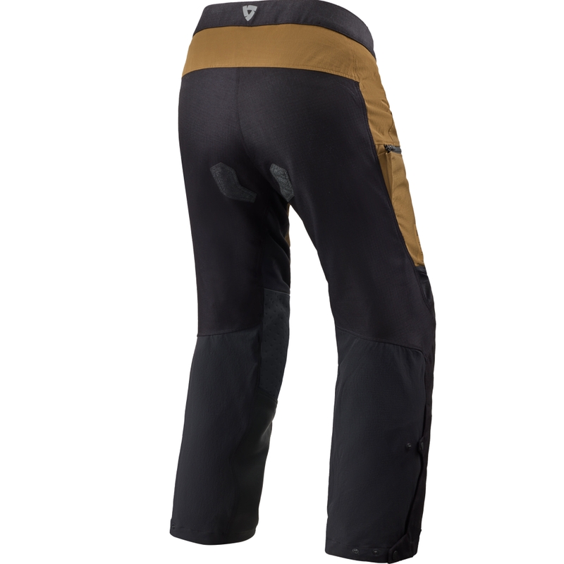 Pantalon moto Revit Continent 2 marron-noir