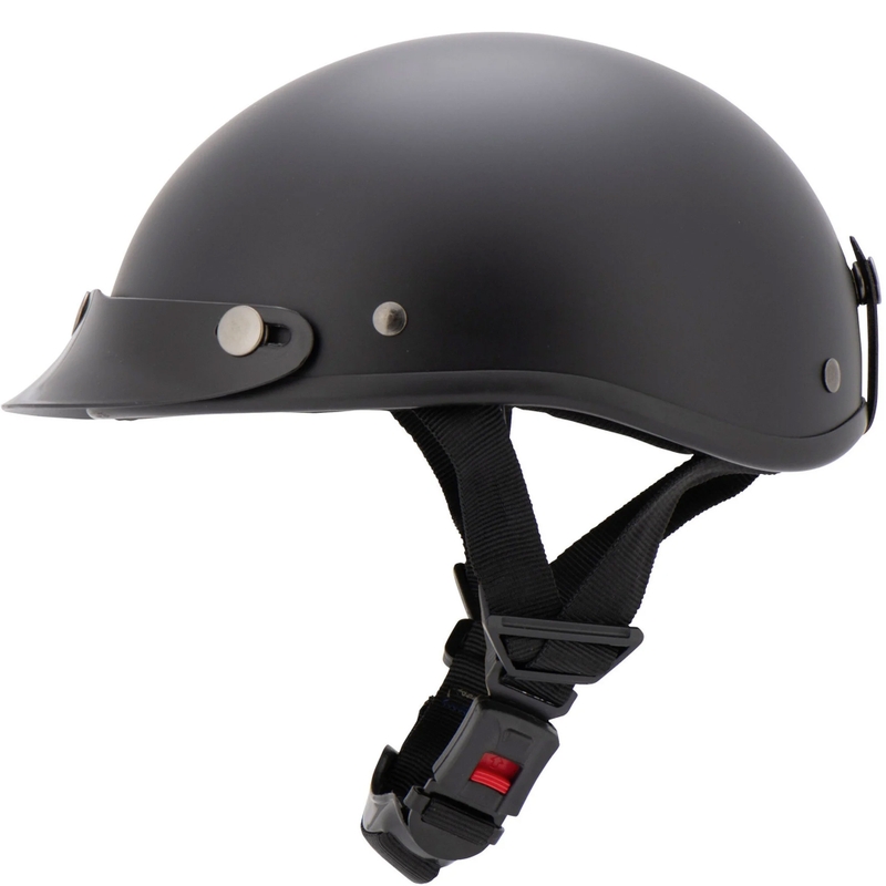 Casque moto Louis Braincap noir