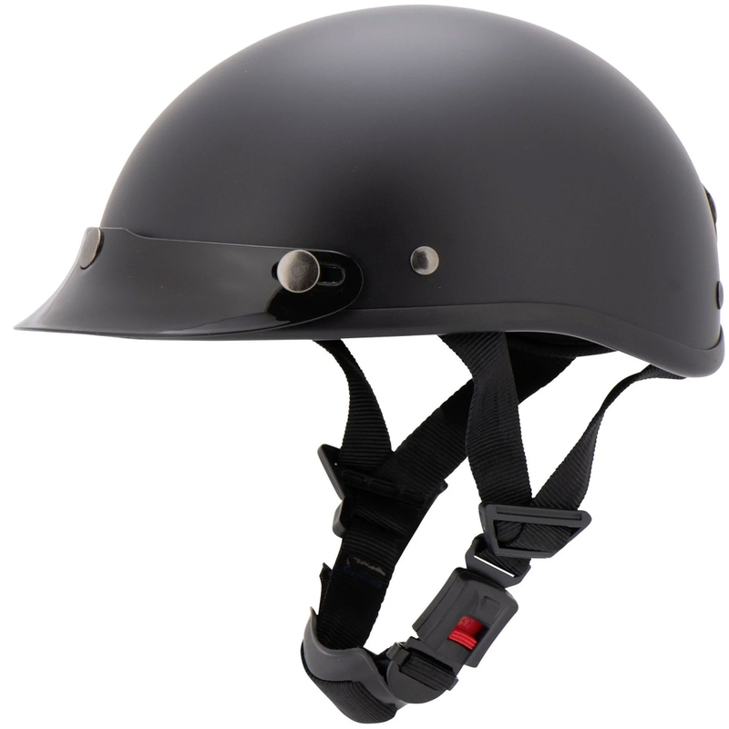 Casque moto Louis Braincap noir
