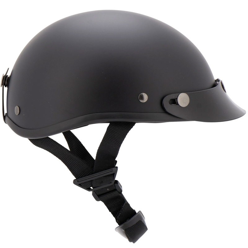 Casque moto Louis Braincap noir