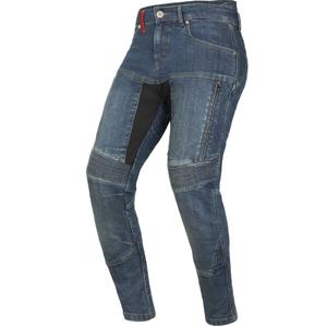 Jean moto femme Ayrton 505 bleu délavé