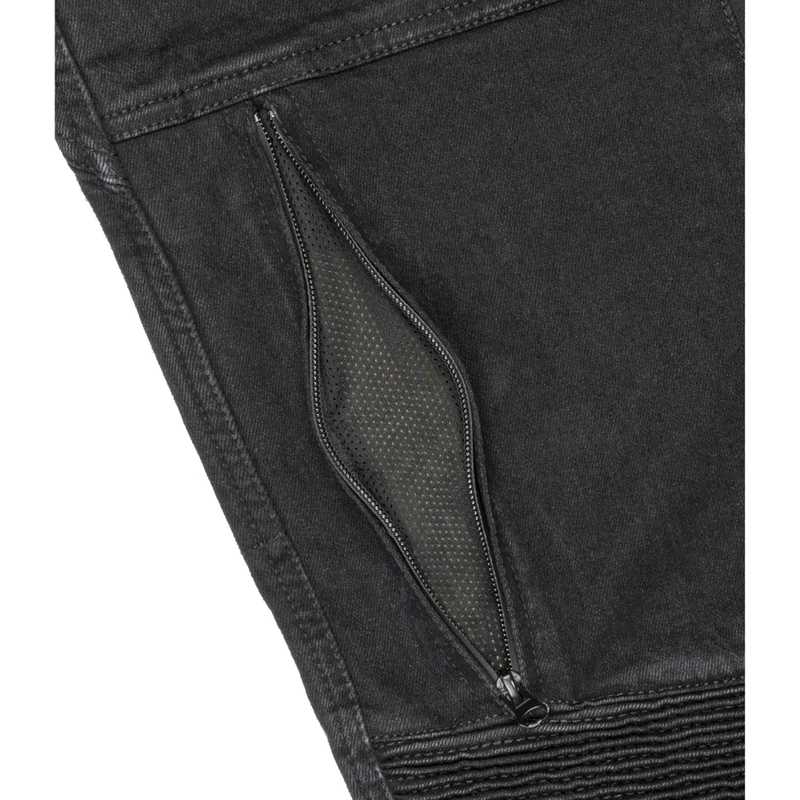 Jean moto femme Ayrton 505 noir