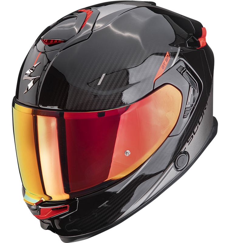 Casque moto intégral Scorpion EXO-GT SP Air Asphalt noir-argent