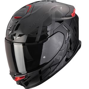Casque moto intégral Scorpion EXO-GT SP Air Noble noir mat-noir