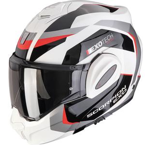 Casque moto modulable Scorpion EXO-TECH EVO PRO Accuti gris-noir-rouge
