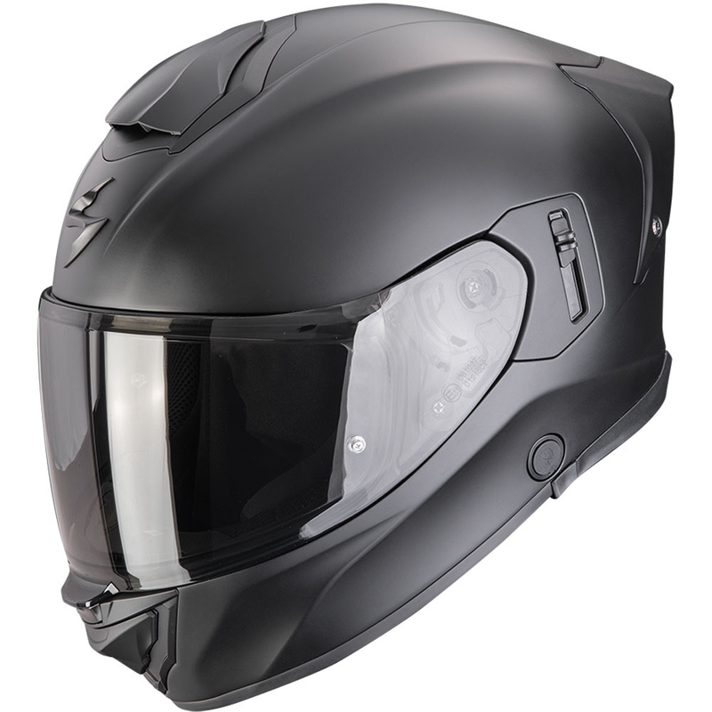 Casque moto intégral Scorpion EXO-530 Air Solid noir mat