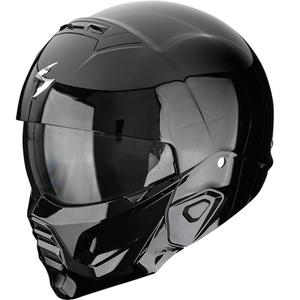 Casque ouvert avec masque Scorpion EXO-COMBAT II Noir uni