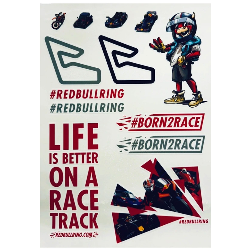 Ensemble d'autocollants Red Bull Ring