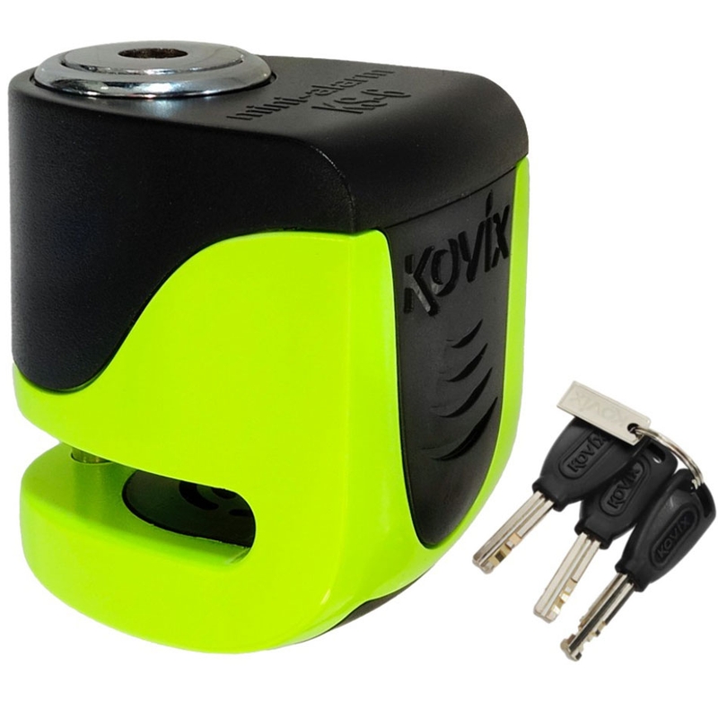 Serrure de frein à disque avec alarme KOVIX KS6 orange