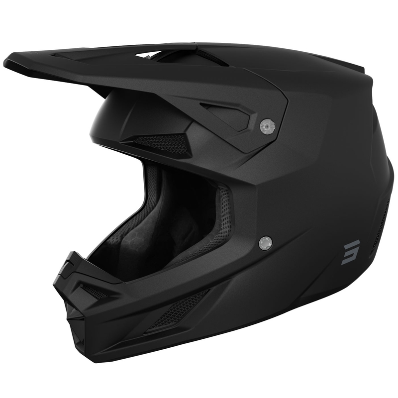 Motokrosová helma Shot Speed Solid matná černá