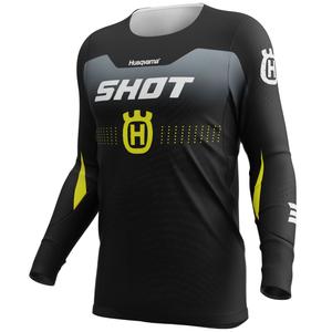 Motokrosový dres Shot Aerolite HVA 26 černo-šedý