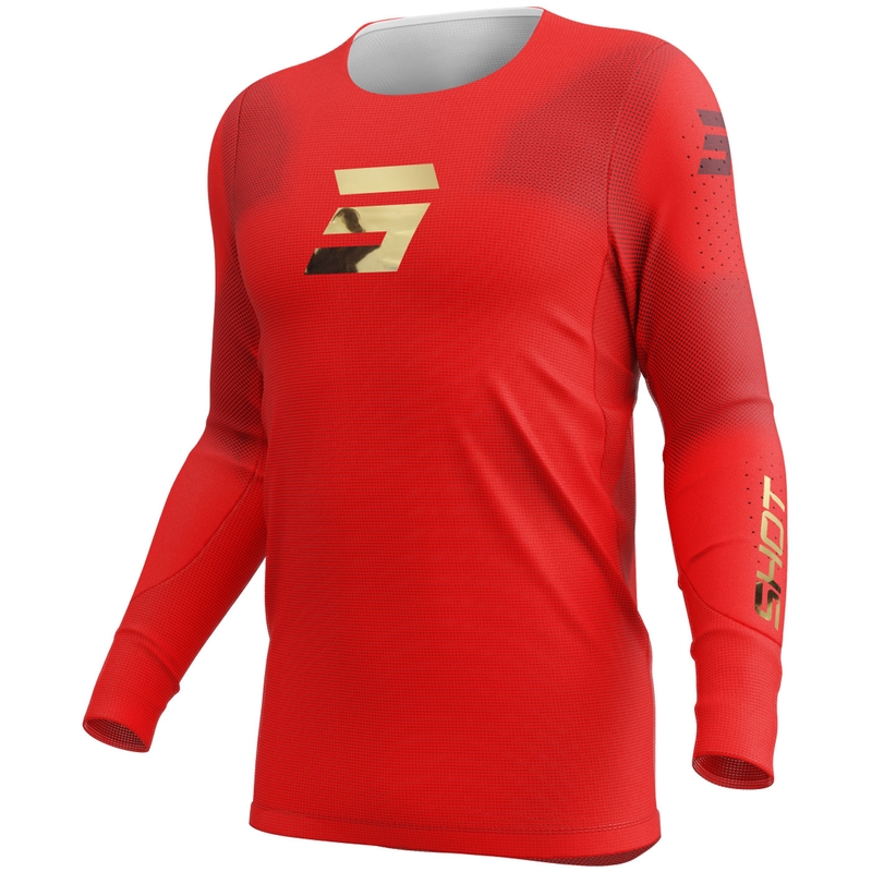Motokrosový dres Shot Aerolite Space červený