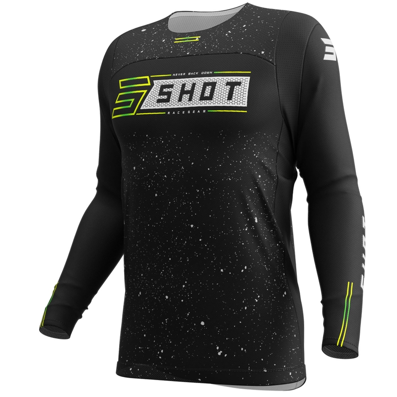 Motokrosový dres Shot Contact Art černý