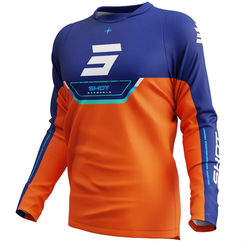 Motokrosový dres Shot Devo Daytona oranžový