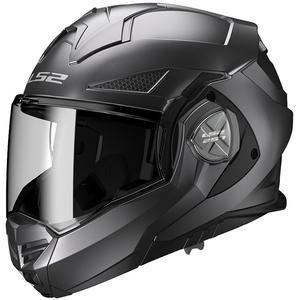 Casque moto LS2 FF901 Advant X Solid titanium matt flip-up
