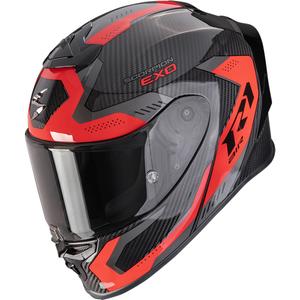 Casque moto intégral Scorpion EXO-R1 EVO II Carbon Air Propel Noir-Rouge