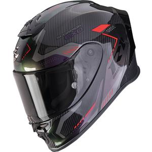 Casque moto intégral Scorpion EXO-R1 EVO II Carbon Air Propel Noir Caméléon