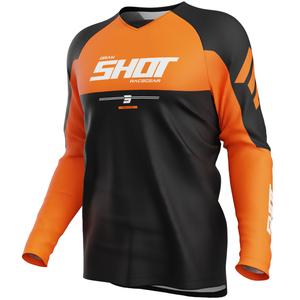 Motokrosový dres Shot Draw Private oranžový
