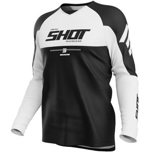 Motokrosový dres Shot Draw Private bílý