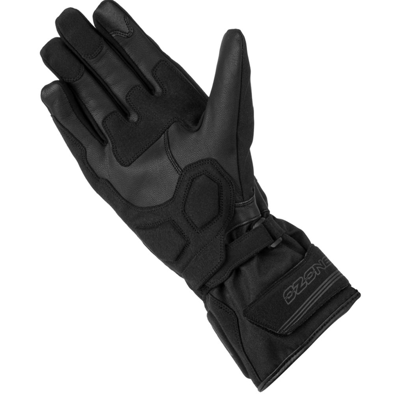 Gants moto Ozone Touring WP noir