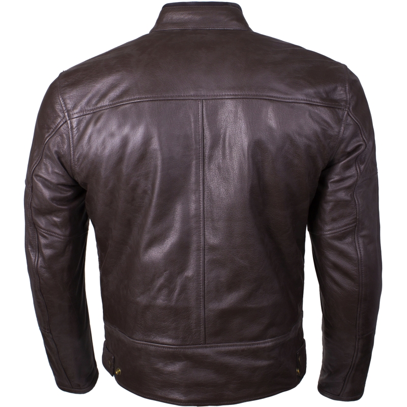 Veste moto RSA Daytona marron