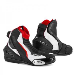 Bottes de moto Shima SX-6 noir-blanc-rouge
