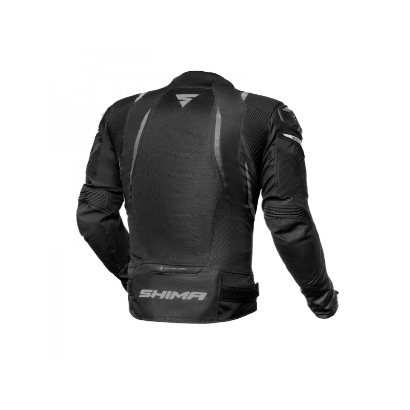 Veste de moto Shima Mesh Pro Black soldes