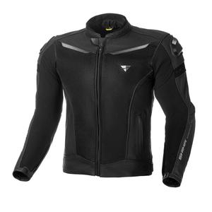 Veste moto Shima Piston noir