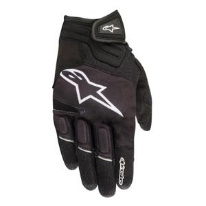 Gants moto Alpinestars Atom noir et blanc