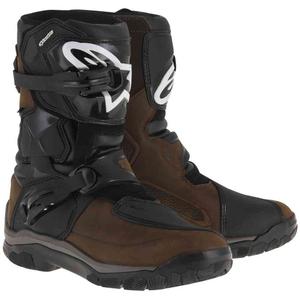 Bottes de moto Alpinestars Belize Oiled Drystar Brown