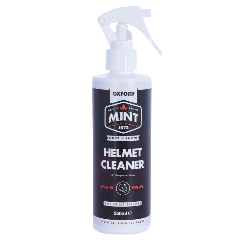 Nettoyant pour casque et plexiglas Oxford MINT 250 ml