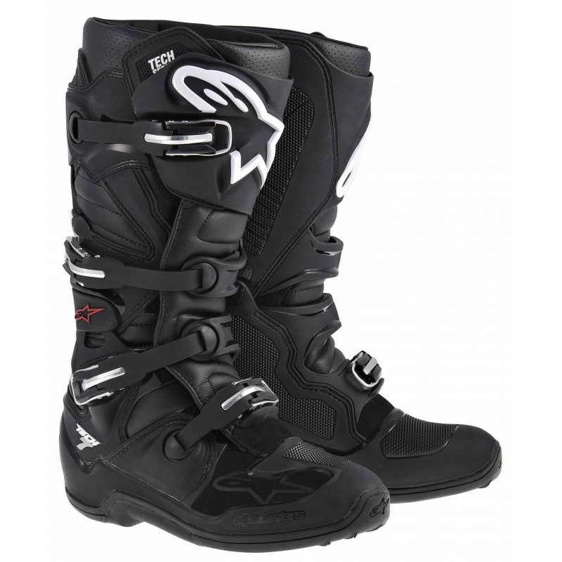 Bottes de moto Alpinestars Tech 7 noires