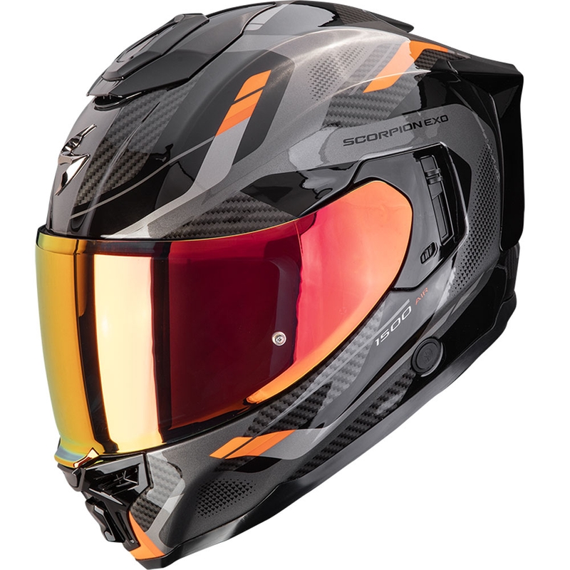 Casque moto intégral Scorpion EXO-1500 Air Sleek noir-orange