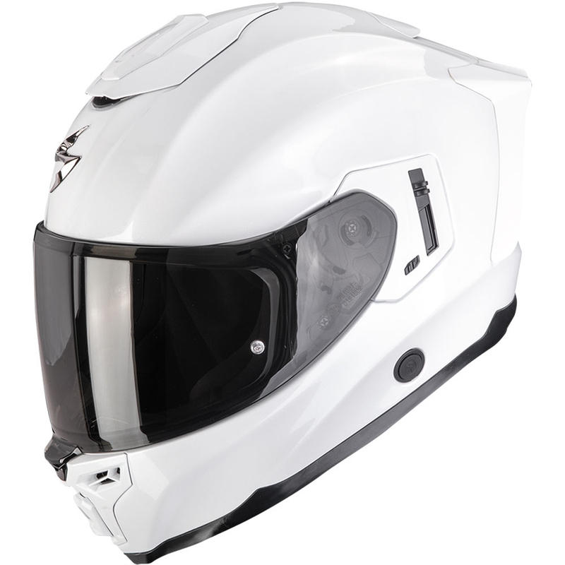Casque moto intégral Scorpion EXO-1500 Air Solid blanc perle