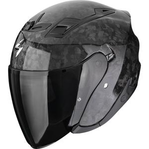 Casque moto ouvert Scorpion EXO-Z1 Carbon Onyx Solid, noir