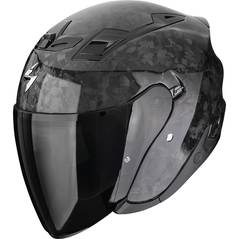 Casque moto ouvert Scorpion EXO-Z1 Carbon Onyx Solid, noir