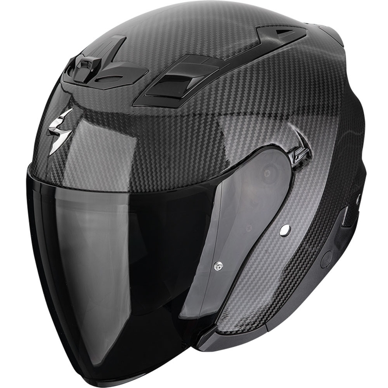 Casque moto ouvert Scorpion EXO-Z1 Carbon Solid, noir