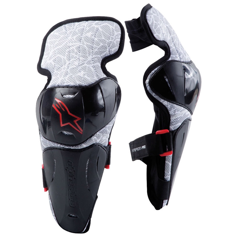 Dětské chrániče loktů Alpinestars Vapor Pro černo-bílé