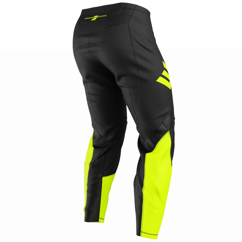 Motokrosové kalhoty Shot Draw Private fluo žluté