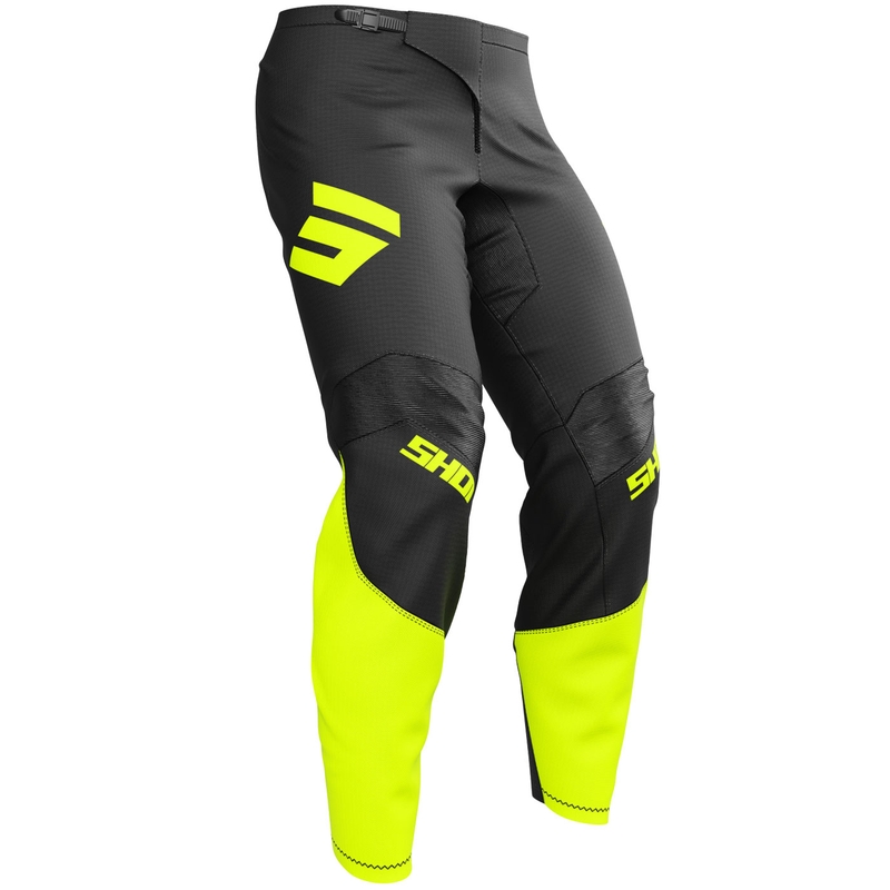 Motokrosové kalhoty Shot Draw Private fluo žluté